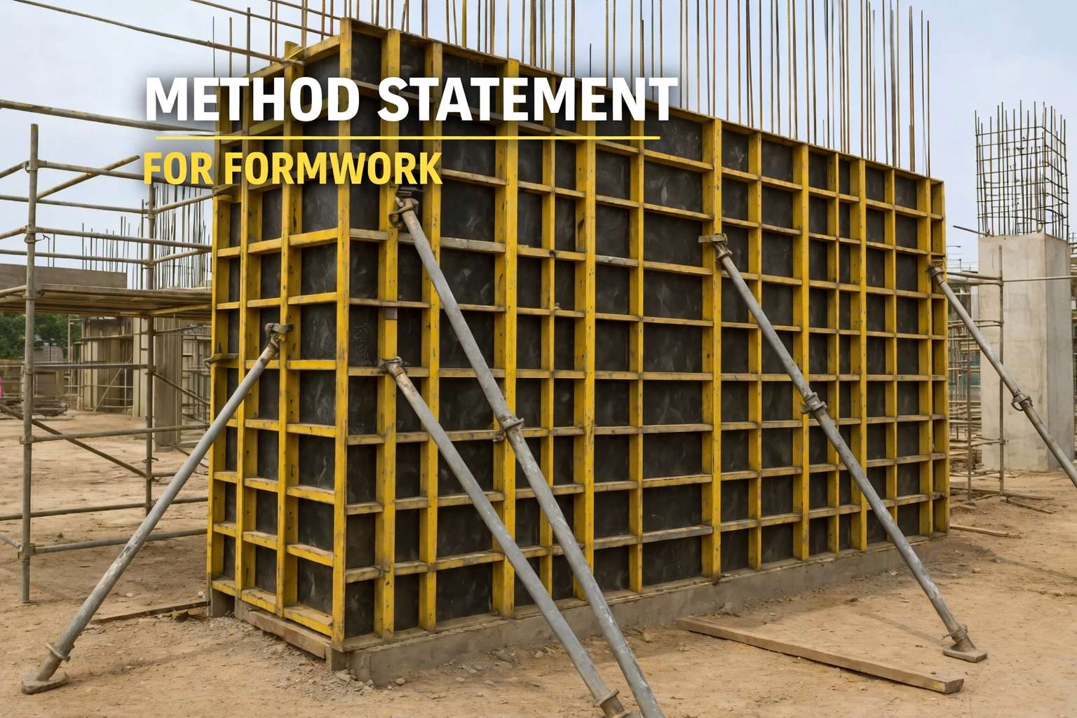 Method Statement for Formwork – A Complete Guide