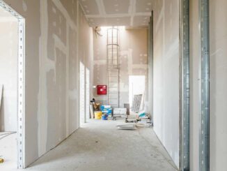 drywall installation phase