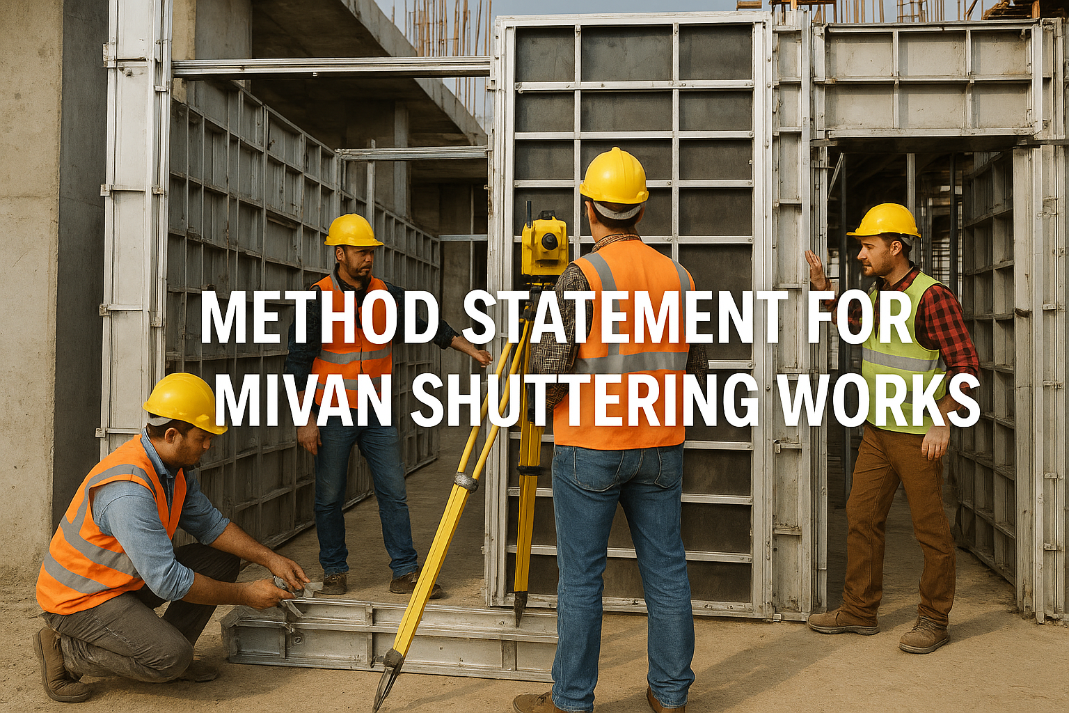 Method Statement for MIVAN Shuttering Works
