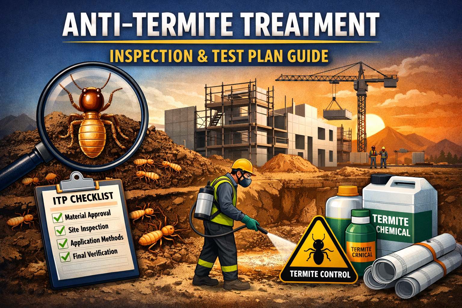 Anti-Termite Treatment Inspection & Test Plan (ITP) – Complete Guide for Construction Projects